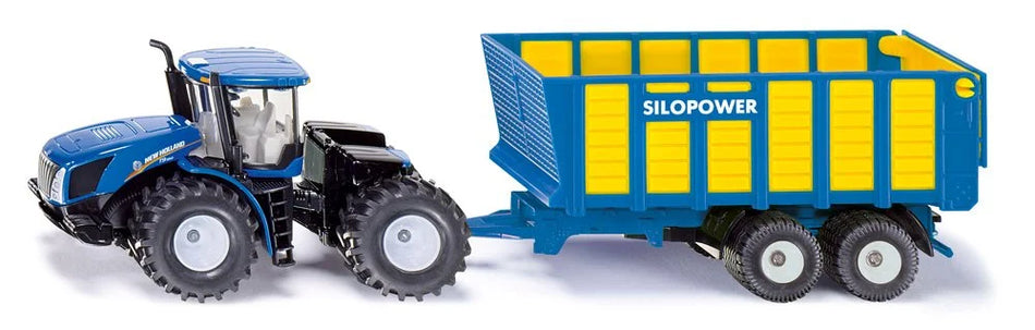 Siku 1:50 New Holland T9.560 With Trailer