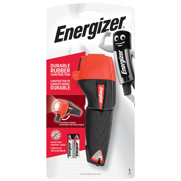 Energizer LED Impact Rubber Torch 2AA