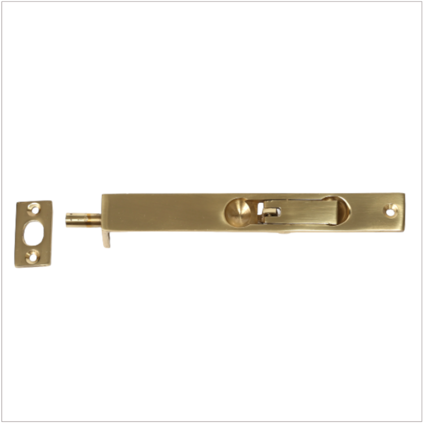Phoenix 8" x 3/4" Flush Bolt Polished Brass EH