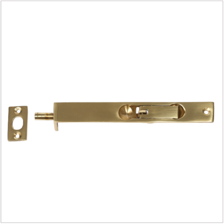 Phoenix 8" x 3/4" Flush Bolt Polished Brass EH