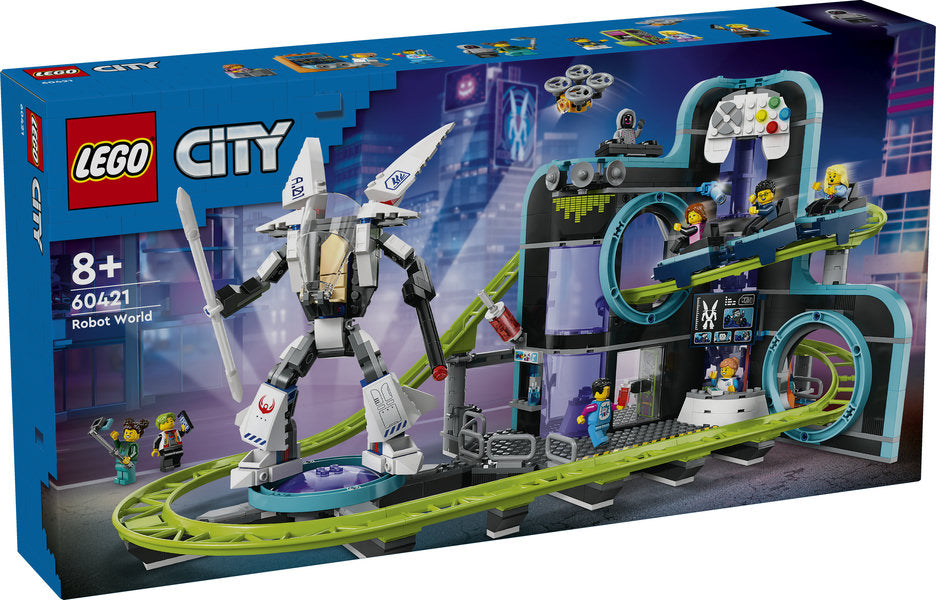 Lego My City Robot World Roller Coaster