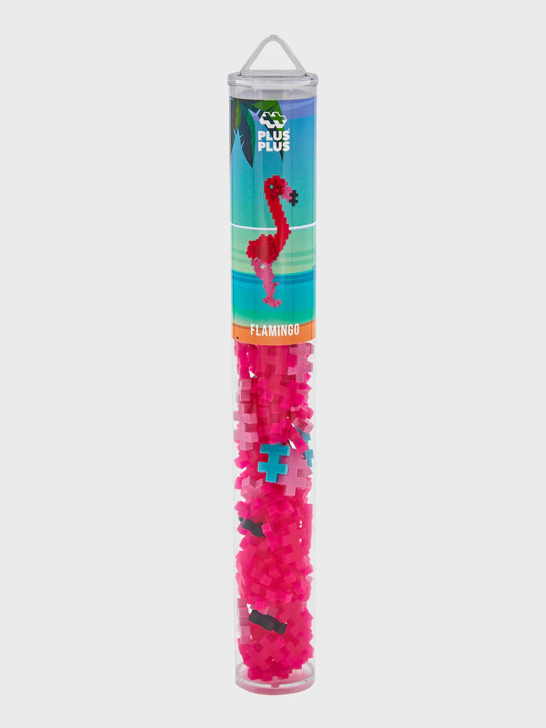 Plus- Plus Flamingo 100pce Tube
