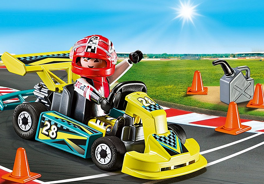 Playmobil Sets Playmobil Go Kart Garage Playmobil Go-Kart Racer