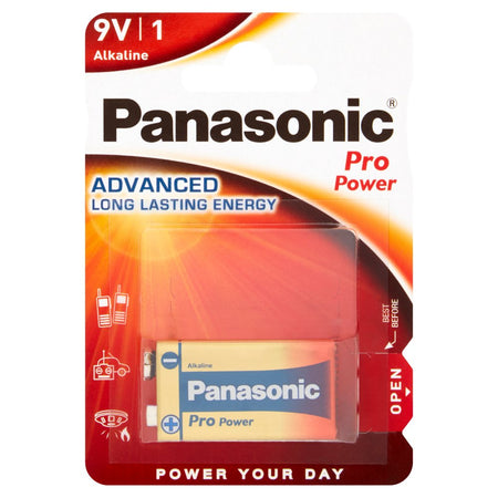 9 Volt Panasonic Pro Power Battery