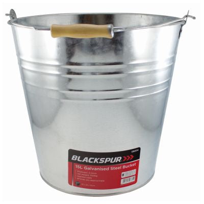 15L Galvanised Steel Bucket