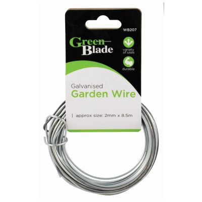 2mm x 8.5m Galvanised Garden Wire