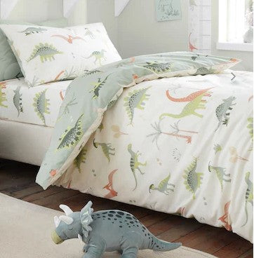 Dinosaur cot quilt hotsell