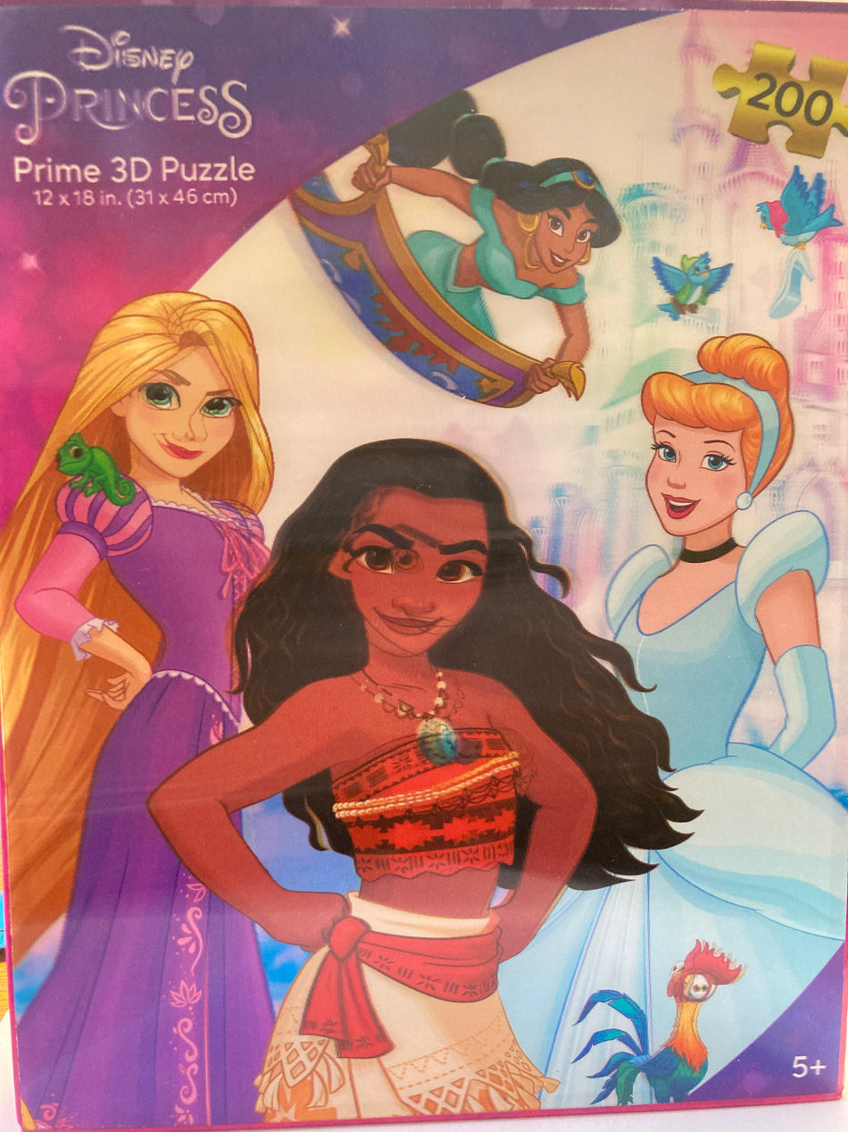 Disney Princess 200 Piece 3D Puzzle