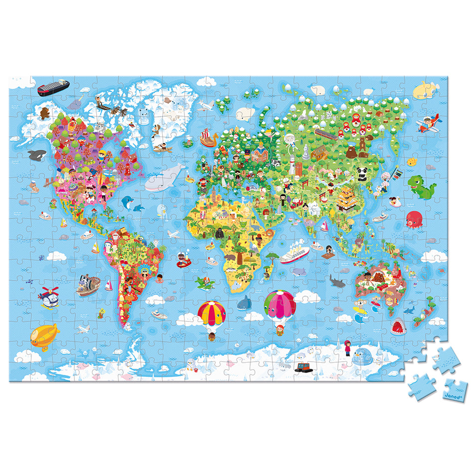 World Giant Puzzle - 300 Pcs