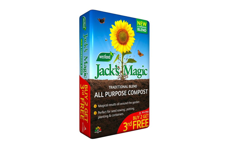 Westland Jacks Magic Traditional Compost 50L