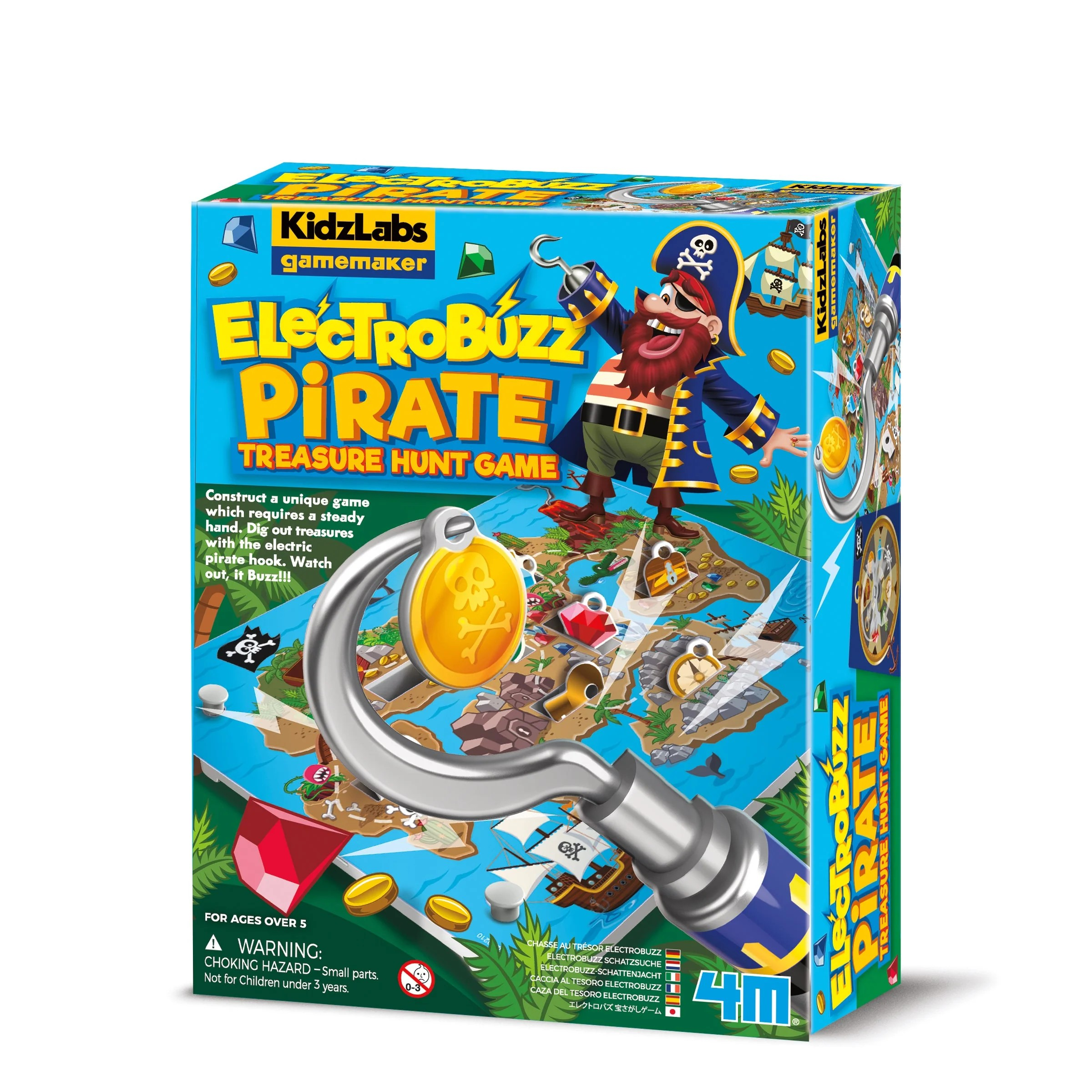 Great Gizmos Kidz Labs Electrobuzz Pirate Treasure Hunt