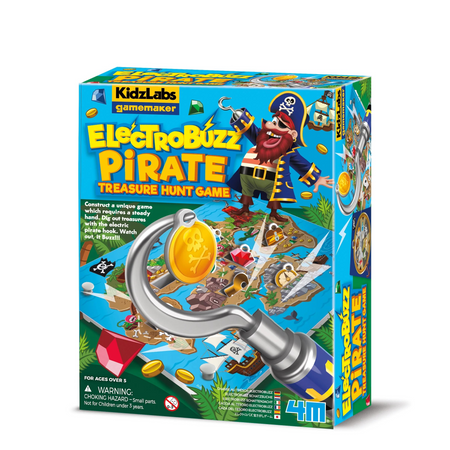 Great Gizmos Kidz Labs Electrobuzz Pirate Treasure Hunt