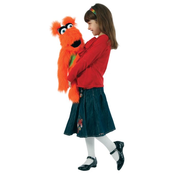 Orange Monster Puppet