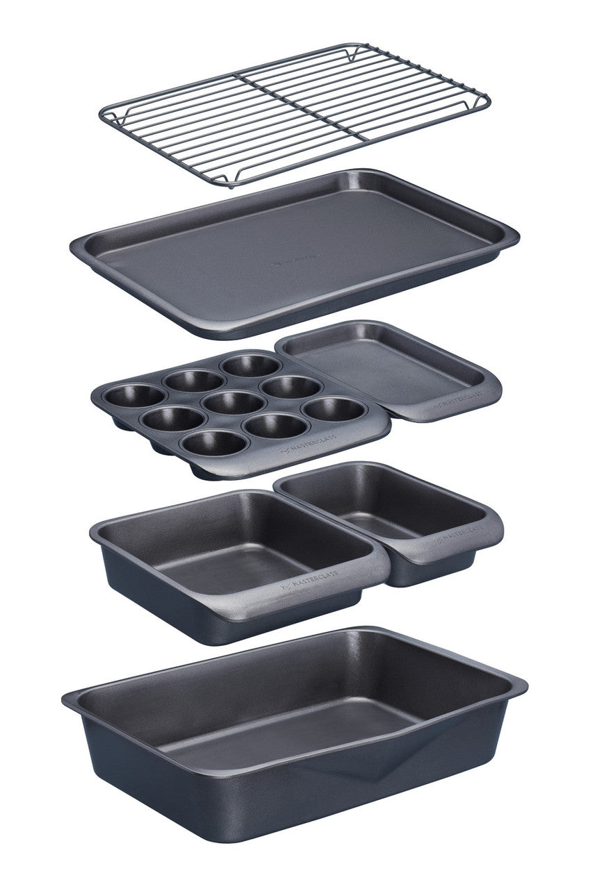 MasterClass Stacking Bakeware Set 7Pce Non-Stick