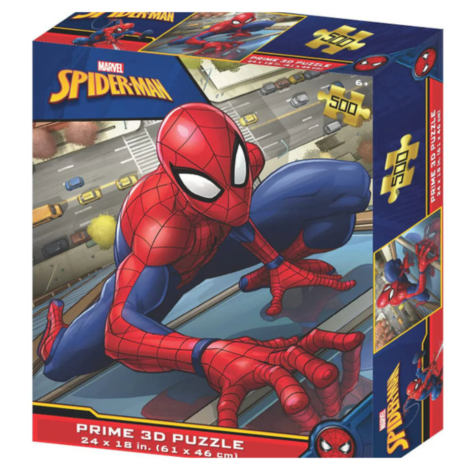 Marvel Spiderman 500 Piece 3D Puzzle