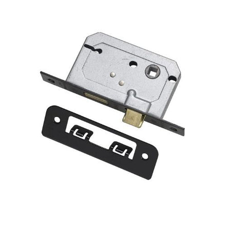 Basta 2 1/2" Black Lock Internal Door Clampack