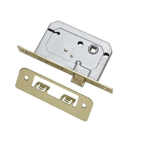 Basta 2 1/2" Brass Lock Internal Door Clampack