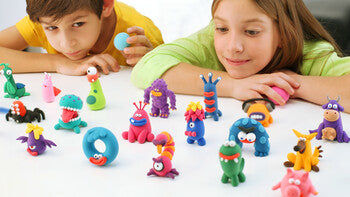 Hey Clay Animals 3 Can Set Assorted Each