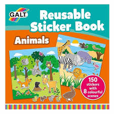 Galt Reusable Sticker Book