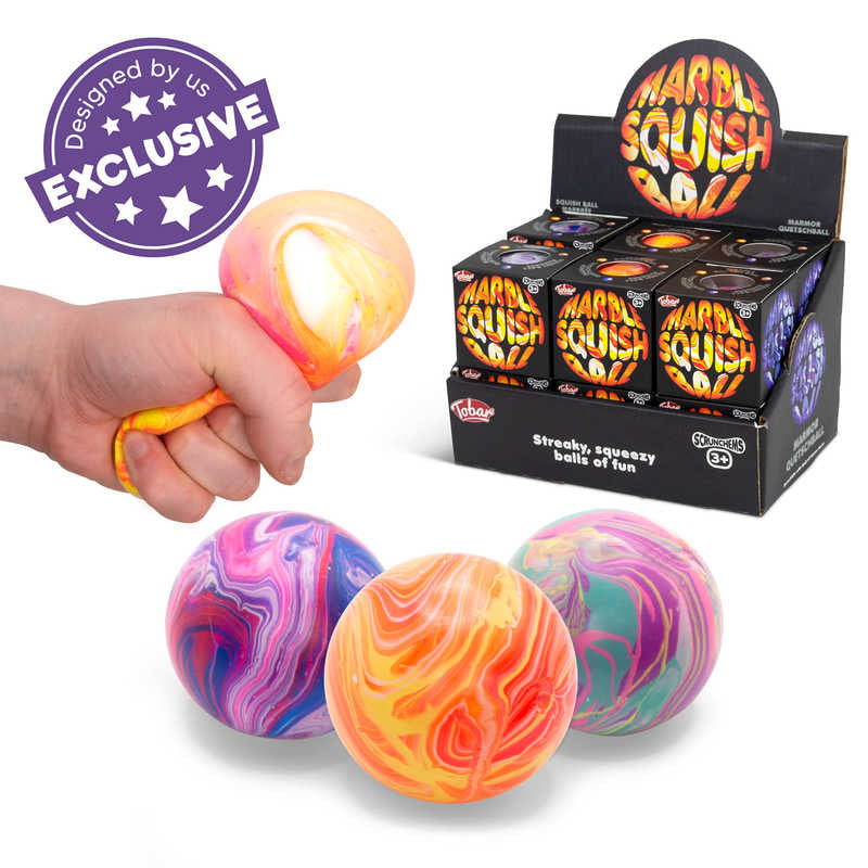 Tobar Scrunchems Marble Squish Ball