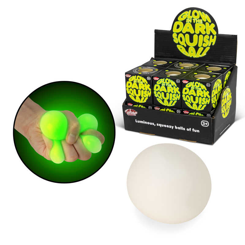 Tobar Scrunchems Glow In The Dark Squish Ball