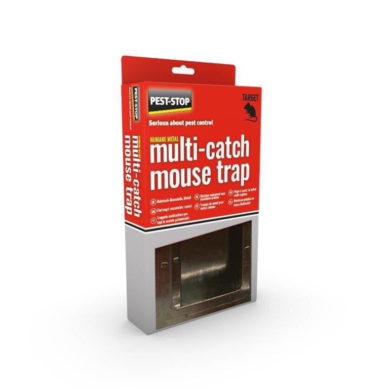 Multi-Catch Metal Mouse Trap