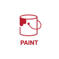 An icon showing an image of a pot of paint to link to Fitzgerald's Paint Collection