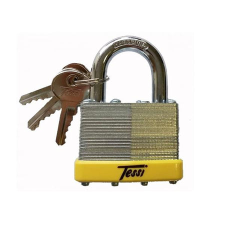 Tessi 65mm Laminated Steel Padlock