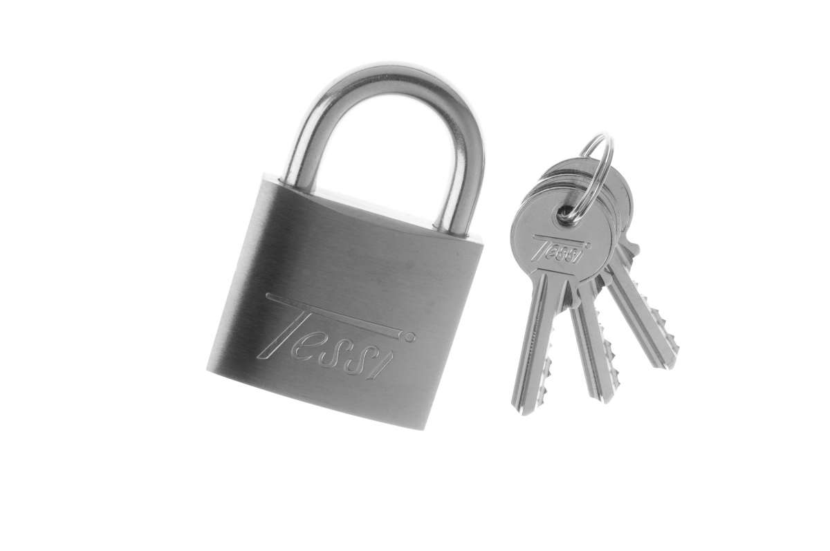 Tessi 40mm Stainless Steel Padlock