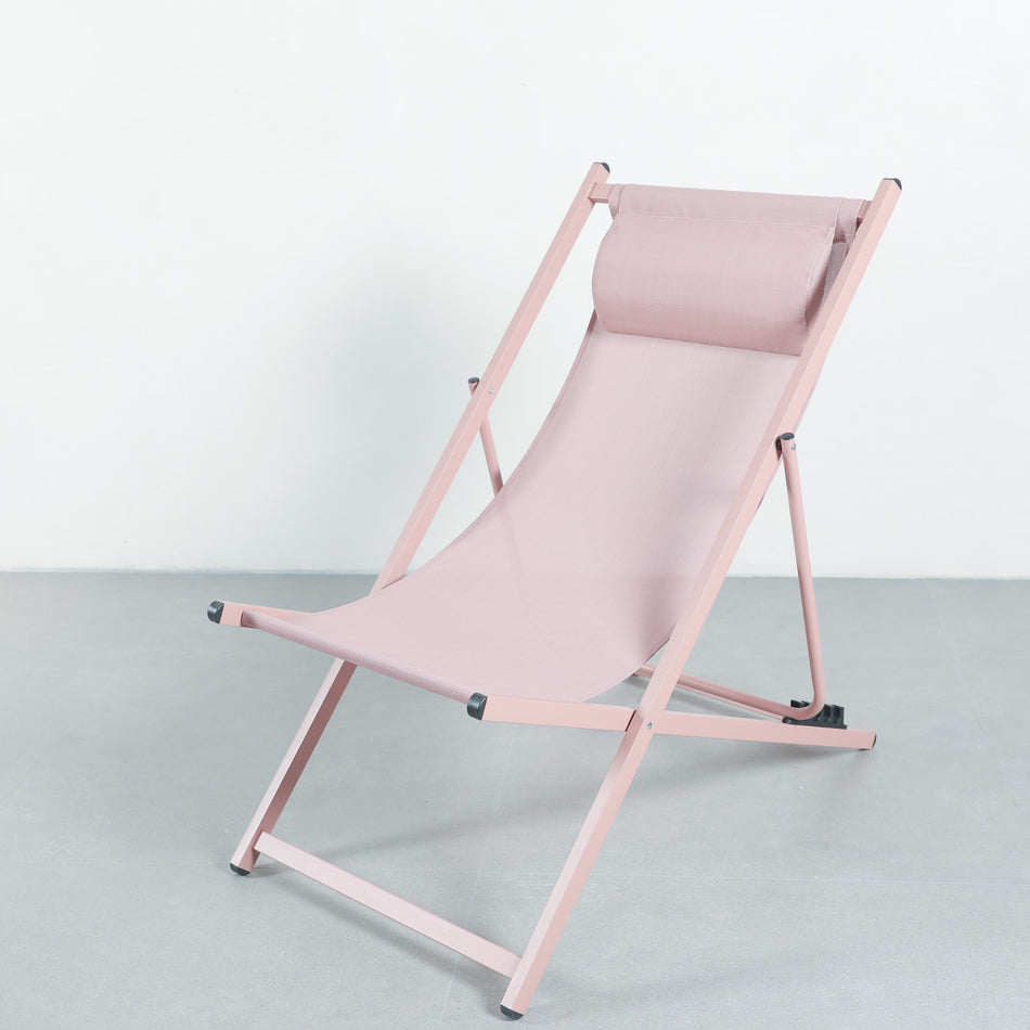 Beach Chair Blush Pink