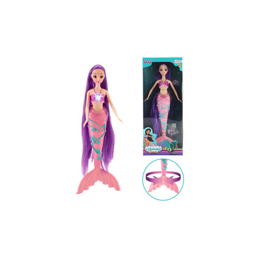 Mermaid Teenage Doll W/Light & Sound