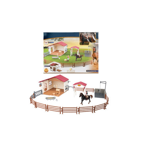Horse Playset Xi With Accessories