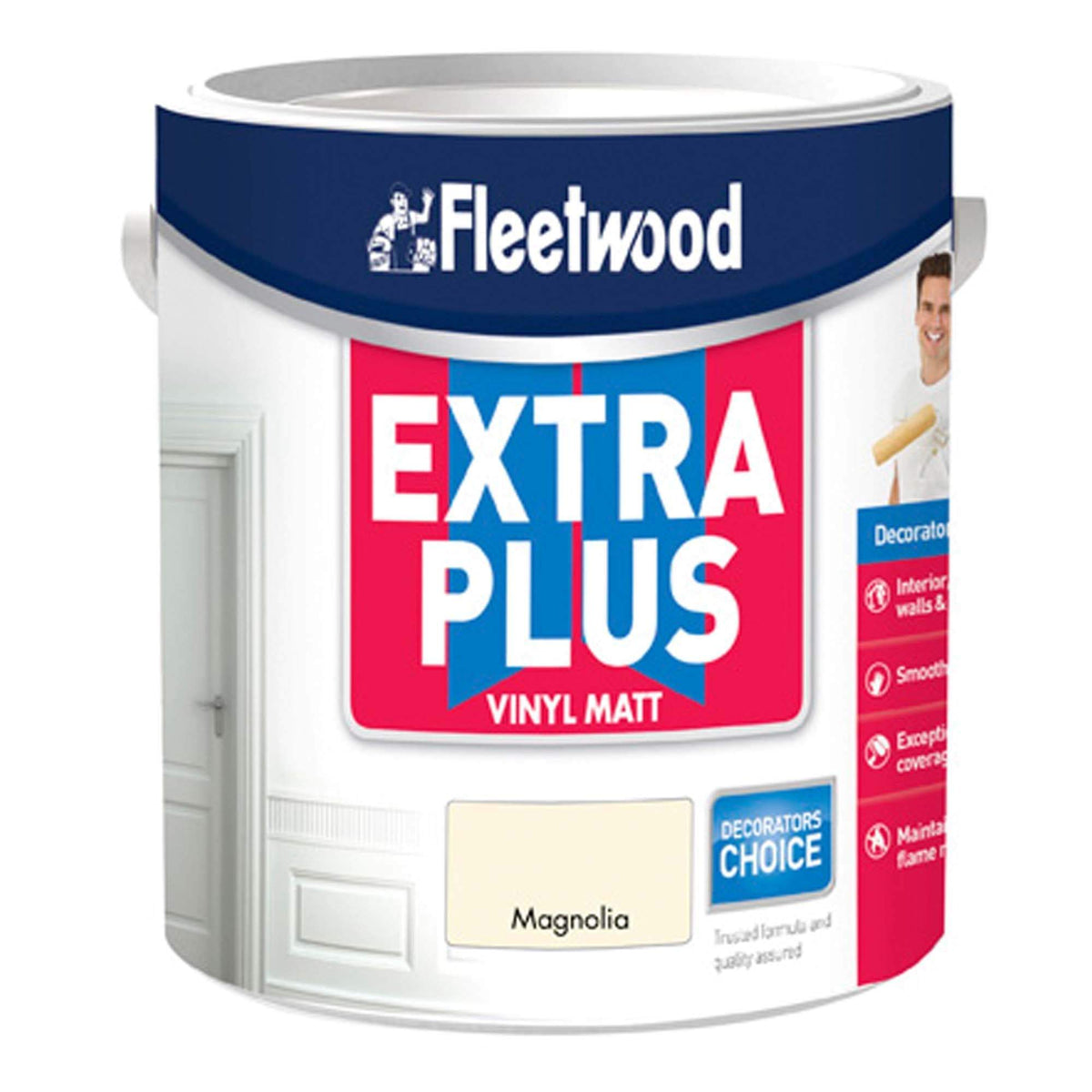 Fleetwood Extra Plus Vinyl Matt Magnolia