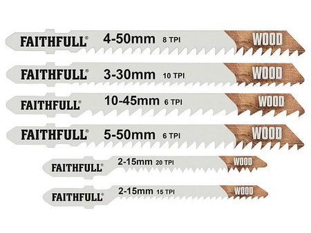 Faithfull Jigsaw Blades