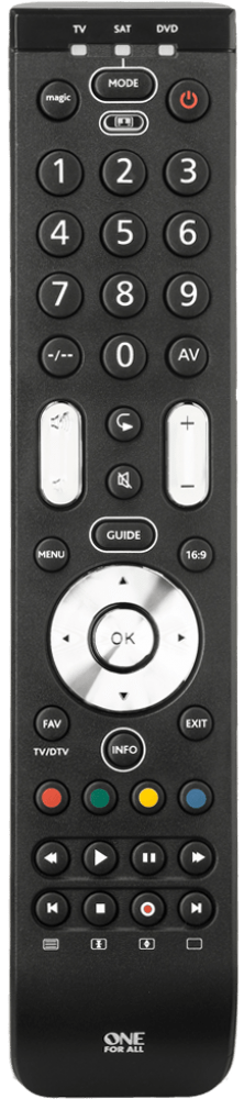 One For All 3 In 1 One For All Universal TV Remote