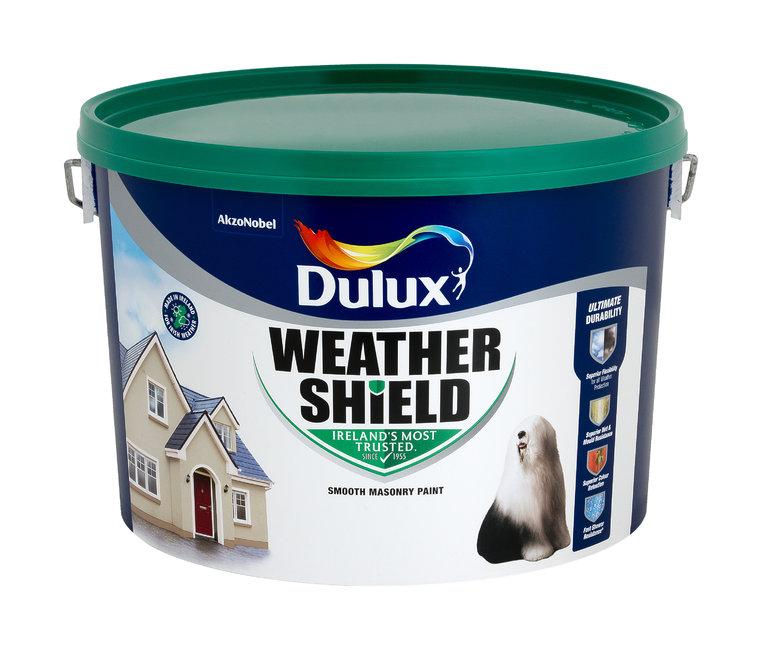 Dulux Weathershield 10Ltr Brilliant White