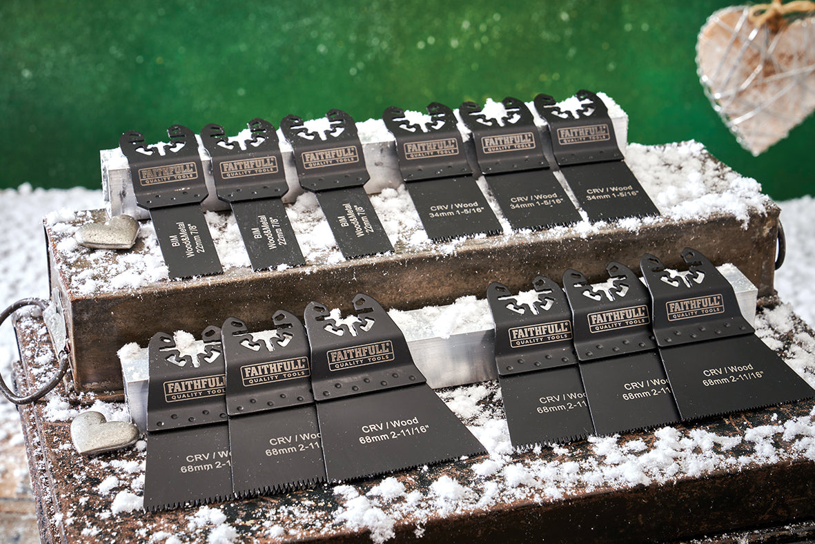 Faithfull 12 Piece Multi-Tool Blade Set