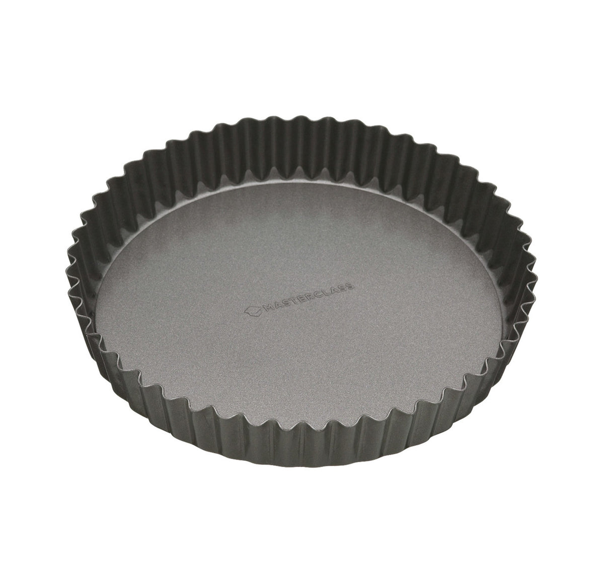 MasterClass Non-stick Loose Base 23cm Fluted Quiche Tin
