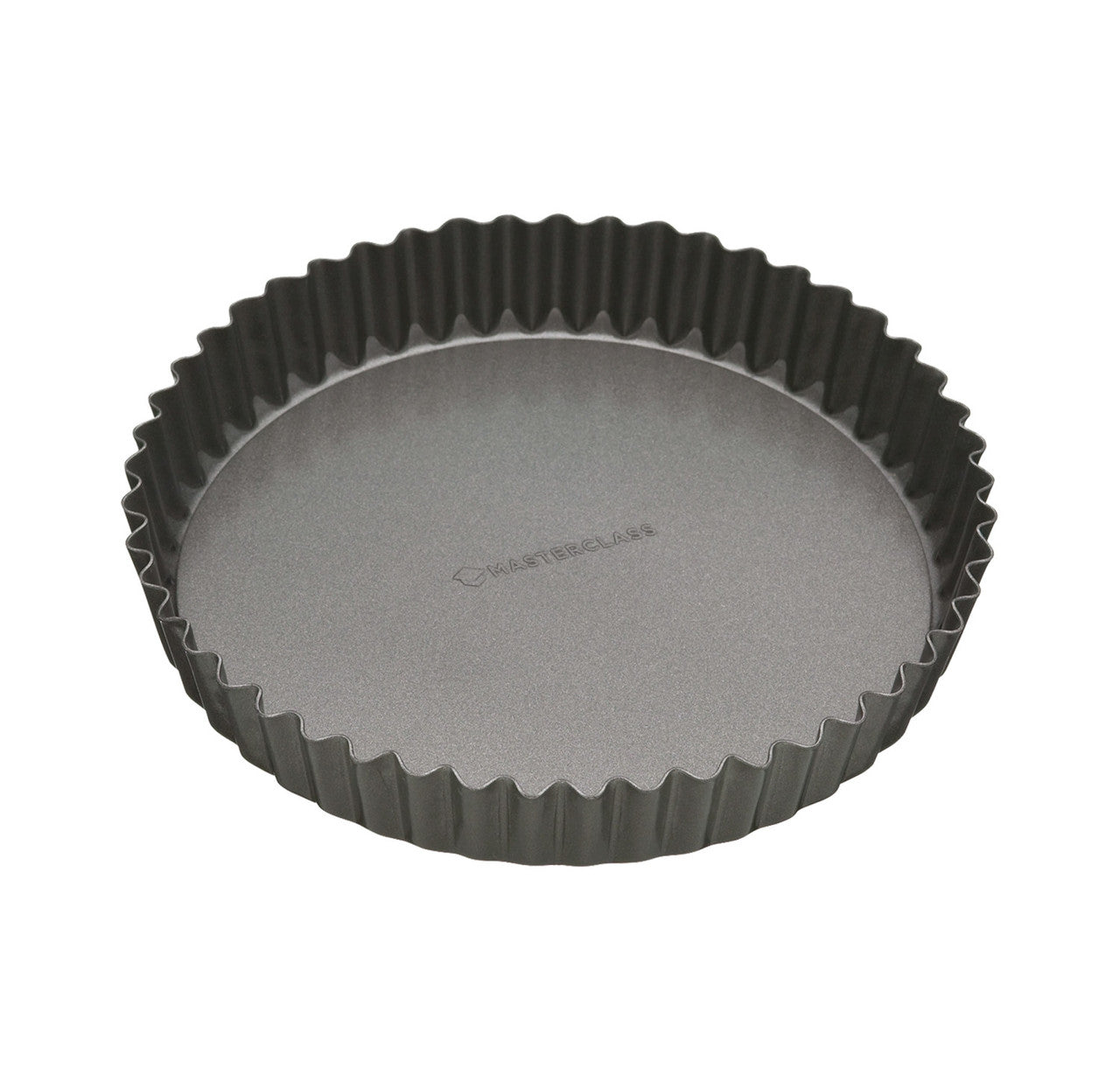 MasterClass Non-stick Loose Base 23cm Fluted Quiche Tin