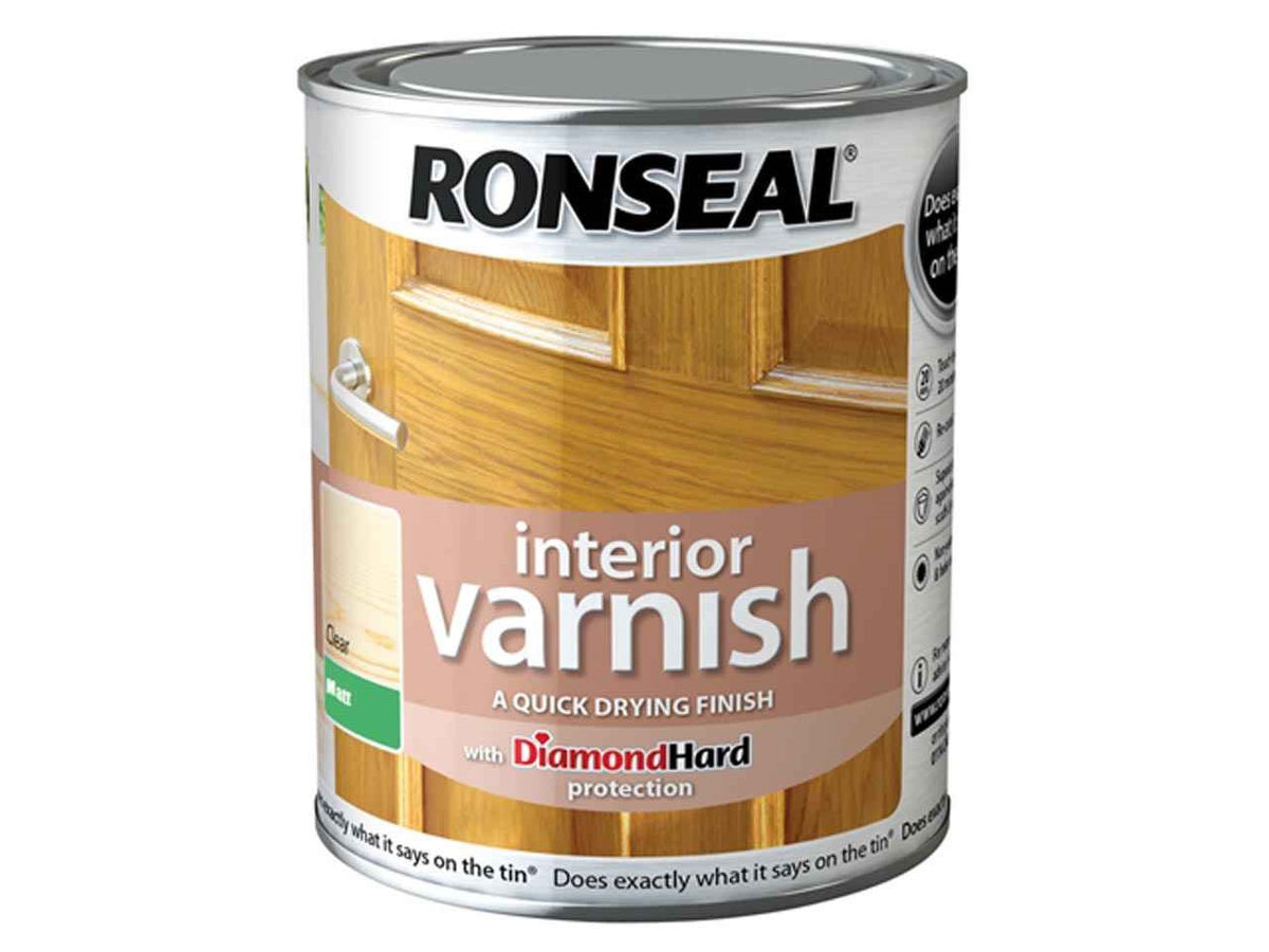 Ronseal Interior Clear Matt Varnish