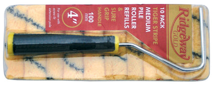 Fleetwood 4" Tiger Roller & 10 Sleeves