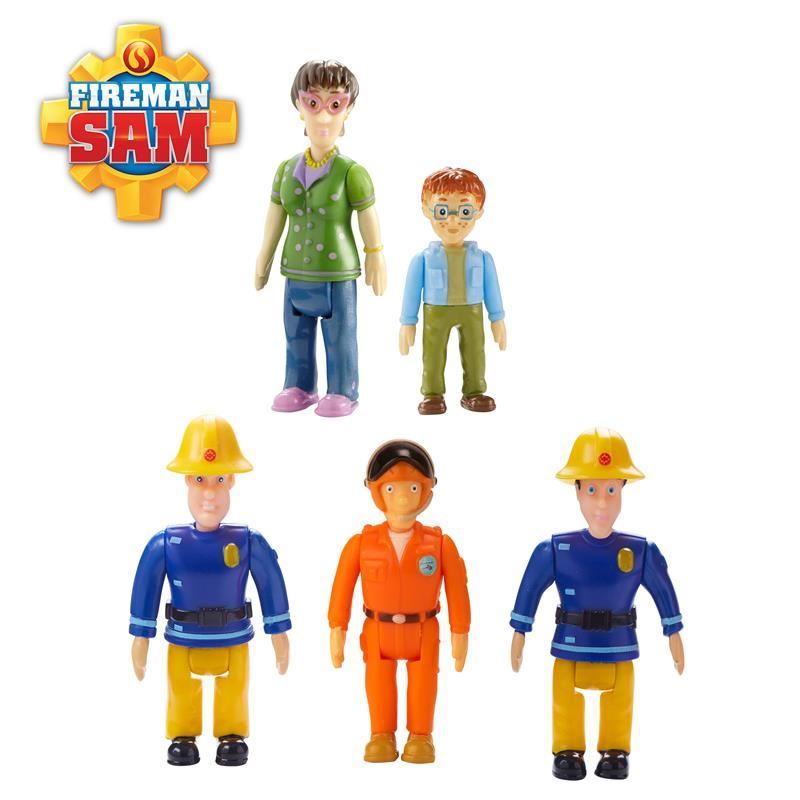 Fireman Sam Action Figures 5 Pack