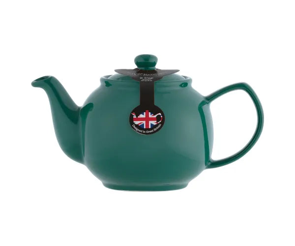 Matt Emerald 6 Cup Teapot