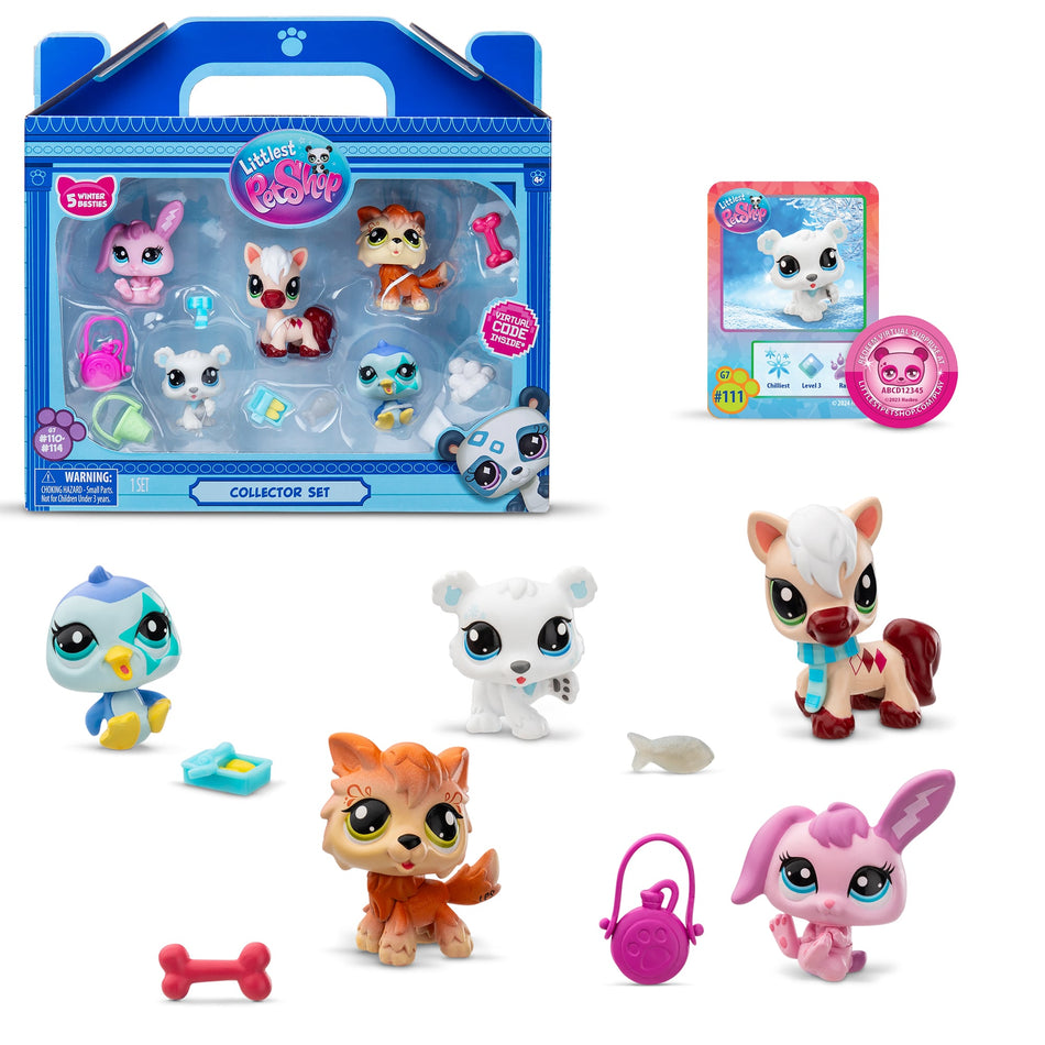 Littlest Pet Shop Collectors 5 Pack Winter Besties