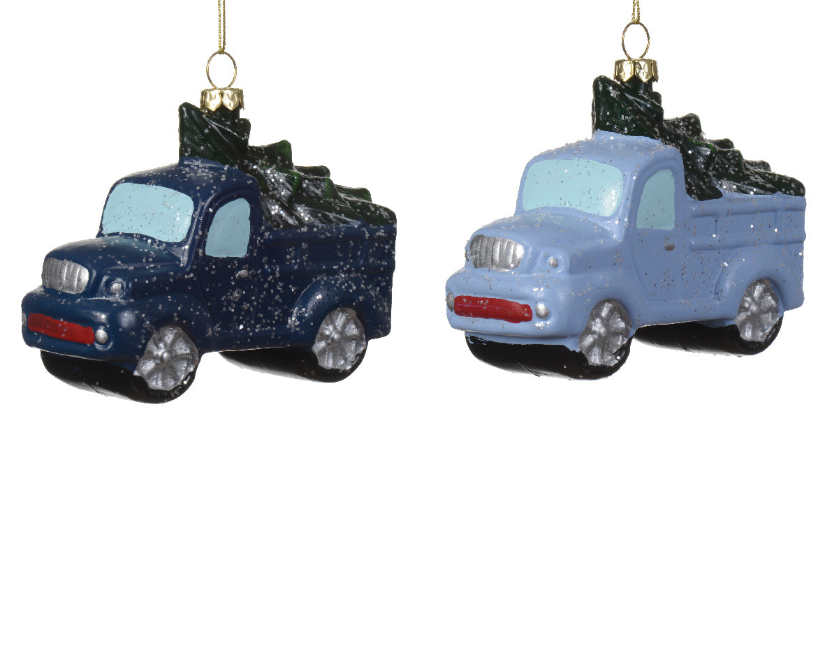 Car Shatterproof Glitter Tree Decoration Each