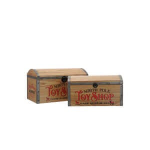Set of Natural Toy Shop Chests