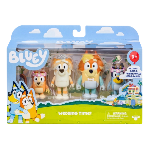 Bluey S11 Figure 4 Pack