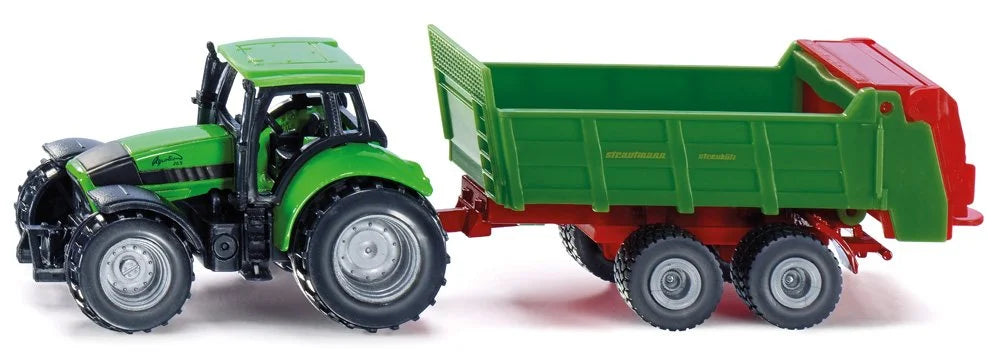 Siku 1:87 Deutz With Universal Manure Spreader