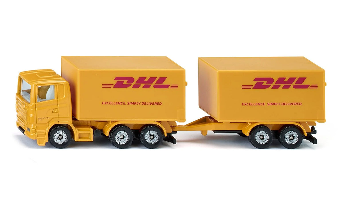 Siku 1:87 DHL Truck With Trailer