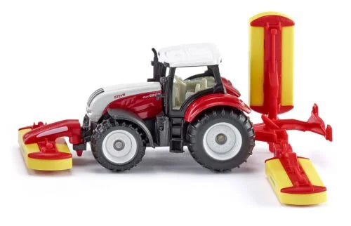 Siku 1:87 Steyr W/Pottinger Mower Combination